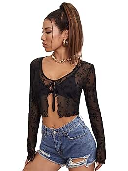 トップス JSELF Mesh Short Tops BLACK 71bV+VJWs5L._SY350_QL65_.jpg